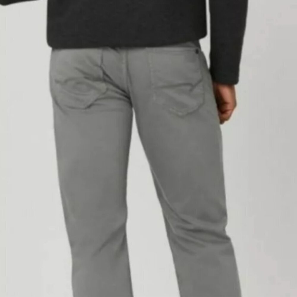 Mavi grey pants 32X30 slim straight leg stretch cotton - Picture 2 of 10